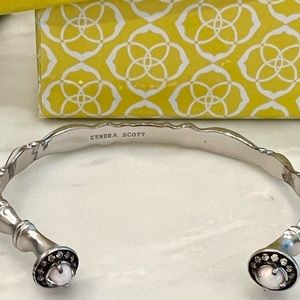 Kendra Scott Cuff Bracelet with 2 Opals